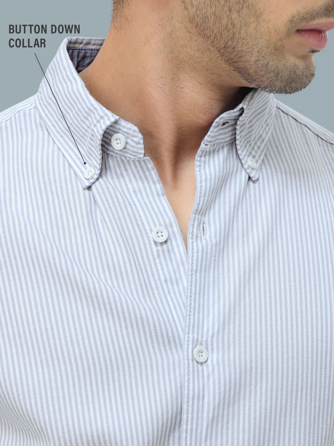 Oxford Stripes: Ice Blue - Image 7