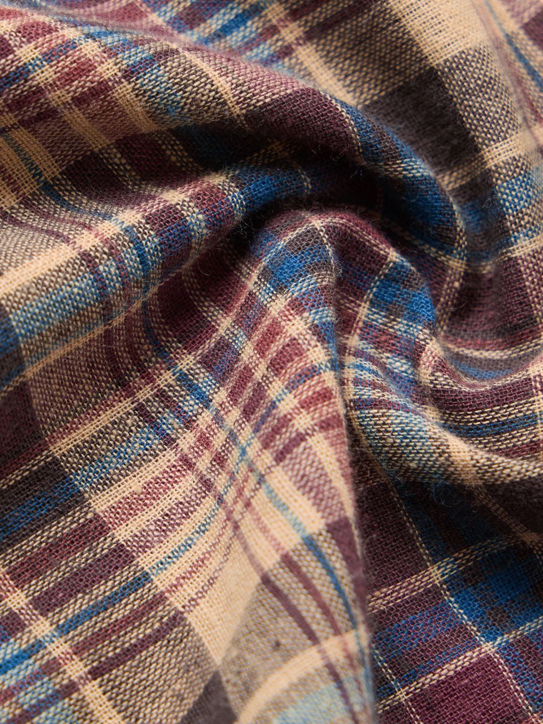 Cotton Linen Checks: Terrain - Image 3