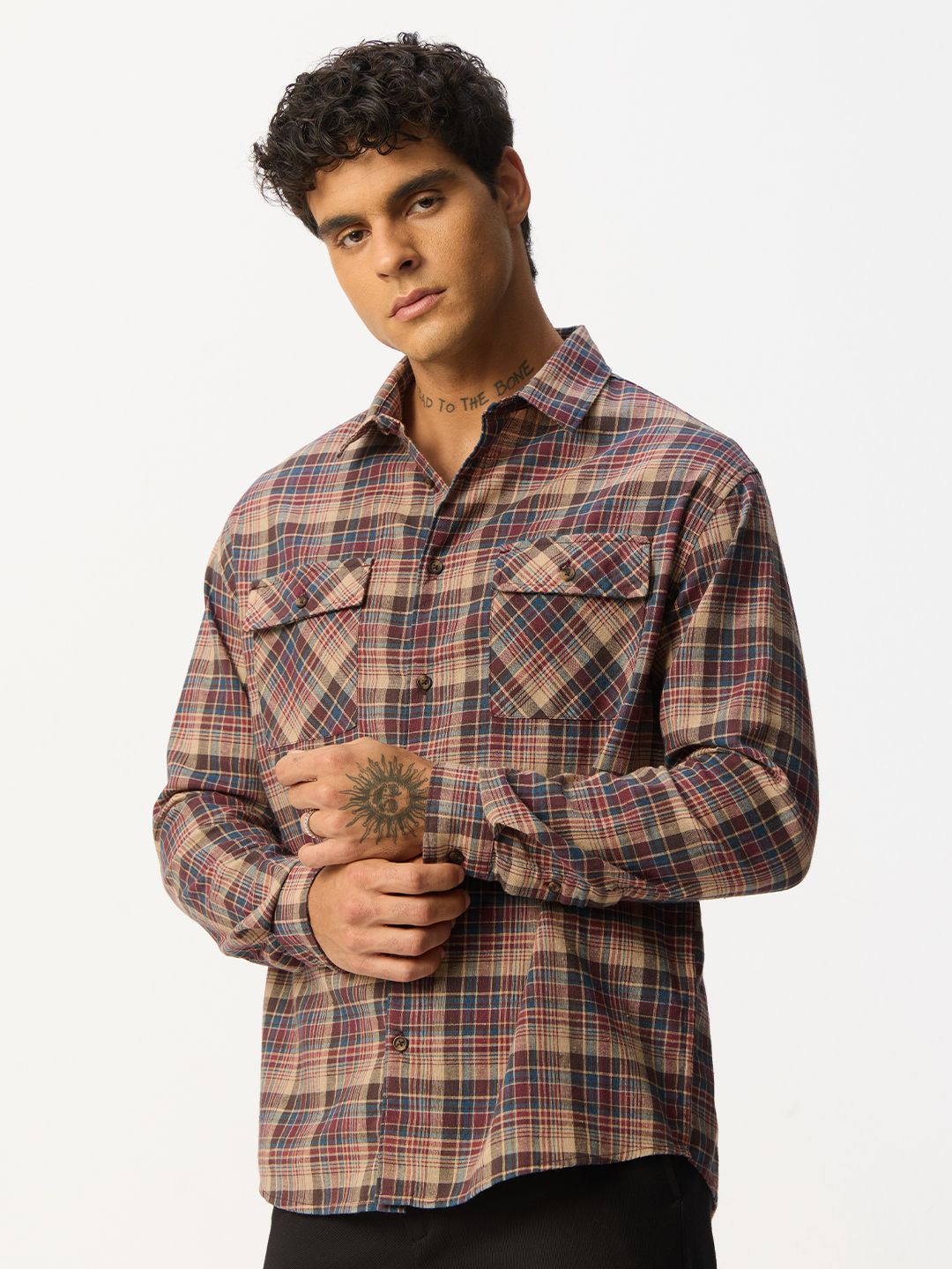 Cotton Linen Checks: Terrain