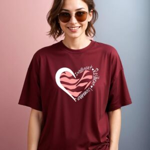 SMARTEESL:Women Printed T-shirt