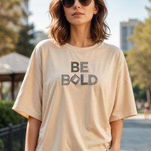 SMARTEES Women Typography Printed Drop-Shoulder Sleeves T-shirt